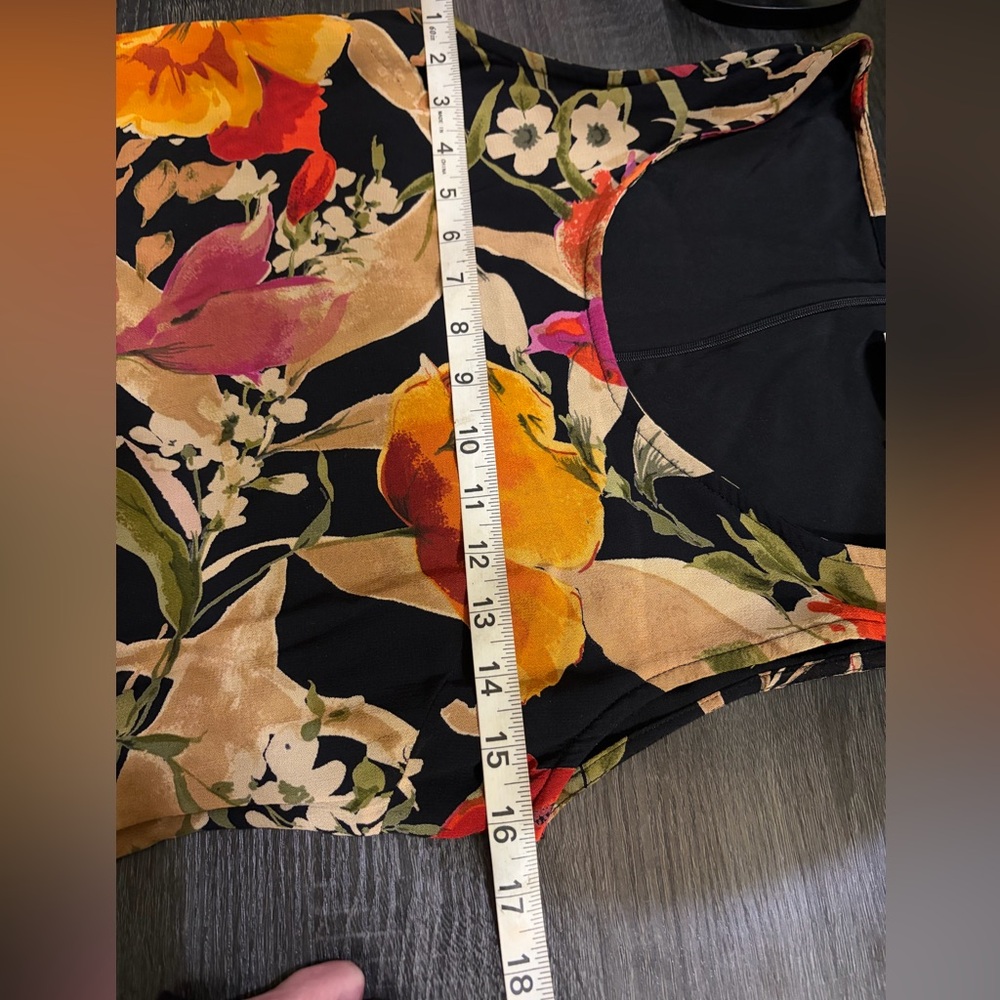 Y2K Chiffon Maxi Dress Women’s SZ SM Asymmetrical Hem Dark Romantic Floral Fairy - Picture 8 of 10